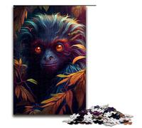 Rompecabezas de 1000 Piezas para Adultos Juego de Rompecabezas Mad Space Monkey decoración Adolescentes a Partir de 14 años 75 x 50 cm