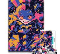 Rompecabezas de 1000 Piezas para Adultos, Juego Educativo Familiar de Crazy Jester, Ideas de Regalo educativas, 38x26cm (1000 Piezas)