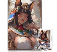 Rompecabezas de 1000 Piezas para Adultos, Juego Familiar de Cleopatra, una Obra de Arte, Regalo de Amigo Secreto, tamaño 38x52cm