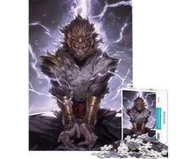 Rompecabezas de 1000 Piezas para Adultos Juego Familiar del Rey Mono Wukong Juguetes adictivos para Cultivar la Paciencia Regalos para Hombres y Mujeres Mejora la Memoria (Tamaño 38x26cm)