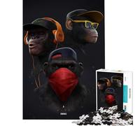 Rompecabezas de 1000 Piezas para Adultos Juego Familiar Three Wise Swag Juguete Educativo y desafiante Regalo de cumpleaños (tamaño 50x75cm)