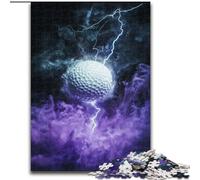 Rompecabezas de 1000 Piezas para Adultos, Juego Interactivo Familiar de Golf, decoración del hogar, Rompecabezas tamaño 50x75cm