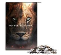 Rompecabezas de 1000 Piezas para Adultos Juego sin Riesgo ni recompensa Decoración Adolescentes a Partir de 14 años 75x50cm