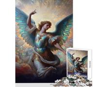 Rompecabezas de 1000 Piezas para Adultos Juguete de Baile de Nubes decoración de Pared Obra de Arte Regalo para Juego Educativo colección de Artistas Bellas Artes tamaño 38x52cm