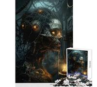 Rompecabezas de 1000 Piezas para Adultos Juguete Educativo de Terror biomecánico Regalo Divertido Juegos educativos colección de Artistas Bellas Artes tamaño 38x52cm