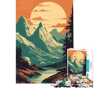 Rompecabezas de 1000 Piezas para Adultos Juguetes educativos de Aprendizaje Secreto Natural Juego Educativo de Carreras de Velocidad de Manos Gran Regalo (tamaño 38x52cm)