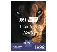 Rompecabezas De 1000 Piezas para Adultos Just Do It Rompecabezas para Adultos Juegos De Relajación Desafío Difícil Ayuda A Ejercitar El Cerebro 70x50cm/1000pcs