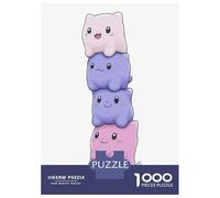 Rompecabezas De 1000 Piezas para Adultos Kawaii Cute Cats Nursery Rompecabezas para Adultos Juego Familiar Vacaciones En Casa Matar El Tiempo Desafiante De Completar 70x50cm/1000pcs