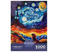 Rompecabezas De 1000 Piezas para Adultos King Lion Abstract Art Rompecabezas para Adultos Juego Práctico Decoración De Pared Gran Regalo para Los Amantes De Los Juegos 52x38cm/1000pcs