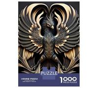 Rompecabezas De 1000 Piezas para Adultos King of King Wings Phoenix Rompecabezas para Adultos Juego Familiar Difícil Difícil Y Desafiante 38x26cm/1000pcs