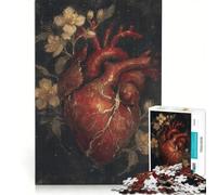 Rompecabezas de 1000 Piezas para Adultos, Kintsugi, Corazón Roto, Belleza Renacida, Juegos Educativos, Decoración para el Hogar, Colección de Artistas, Bellas Artes 50x75cm