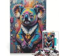 Rompecabezas de 1000 Piezas para Adultos: Koala Juegos Divertidos para la interacción Entre Padres e Hijos Cada Pieza es única 50x75cm
