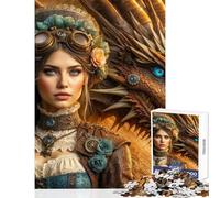 Rompecabezas de 1000 Piezas para Adultos La Alianza Enigmática Juegos Familiares para Toda la Familia Juguete Educativo con Piezas de Formas aleatorias Que encajan Perfectamente (38x52cm)