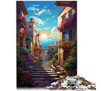 Rompecabezas de 1000 piezas para adultos La Ciudad Vieja de Dubrovnik Juego estimulante Juguetes 19.7 pulgadas x 29.5 pulgadas es ideal como regalo para toda la familia