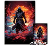 Rompecabezas de 1000 Piezas para Adultos: La Colorida psicodelia de Ninja Killer. Rompecabezas desafiantes para Adolescentes y diversión Familiar. Juego de ingenio DIY. Regalo. 1000 Piezas (38x26 cm)