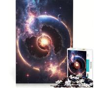 Rompecabezas de 1000 Piezas para Adultos: La Creación del Cosmos, Juego de ingenio, decoración Perfecta, cumpleaños y Navidad 38x52cm