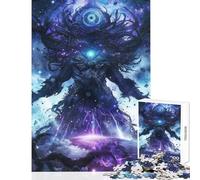 Rompecabezas de 1000 Piezas para Adultos La Entidad Cósmica Despierta Juegos relajantes para Toda la Familia Juguetes de decoración para el hogar Entrena tu Cerebro y Tus Manos (38x52cm)