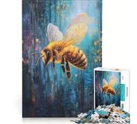 Rompecabezas de 1000 Piezas para Adultos: La extinción de Las Abejas, Juego de ingenio, dificultad Alta, para Fortalecer el Amor en Pareja 38x26cm