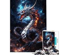 Rompecabezas de 1000 Piezas para Adultos La guarida del dragón Diversión en casa Juego de ingenio para Pasar el rato Durante Las Vacaciones Apto para Mayores de 14 años (38x52cm)