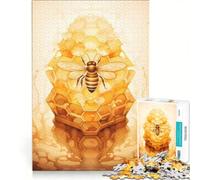 Rompecabezas de 1000 Piezas para Adultos La Historia de Las Abejas Juego práctico para aliviar el estrés Toda la Familia 50x75cm