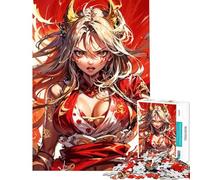 Rompecabezas de 1000 Piezas para Adultos La ira de Las zorras Rompecabezas para Adolescentes Juego Familiar para divertirse en Familia cumpleaños (tamaño 38x52cm)