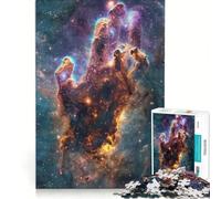 Rompecabezas de 1000 Piezas para Adultos: La Mano Cósmica de la Creación, Juego Educativo, Actividades Familiares, fortalece el Amor Entre Parejas 38x26cm