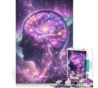 Rompecabezas de 1000 Piezas para Adultos La Mente Infinita Interior Juguetes para armar Actividades Divertidas en casa Toda la Familia 38x52cm