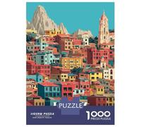 Rompecabezas De 1000 Piezas para Adultos La Paz, Bolivia Cityscape Art Rompecabezas para Adultos Juego Familiar Vacaciones En Casa Matar El Tiempo Difícil Y Desafiante 70x50cm/1000pcs