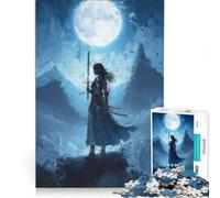 Rompecabezas de 1000 Piezas para Adultos La Princesa guerrera Juego práctico antiestrés Toda la Familia 38x26cm