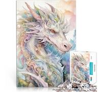 Rompecabezas de 1000 Piezas para Adultos La sabiduría de los Dragones desafío Educativo Actividades Divertidas en casa, Regalos de cumpleaños, Regalos de Viaje, 75x50cm