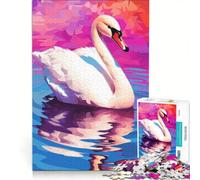 Rompecabezas de 1000 Piezas para Adultos La sinfonía del Lago de los cisnes Juguetes antiestrés Un desafío difícil cumpleaños y Ocasiones Especiales 50x75cm