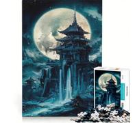 Rompecabezas de 1000 Piezas para Adultos La Torre Oscura Juguetes para armar Actividades Divertidas en casa para Fortalecer el Amor en Pareja 50x75cm