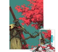 Rompecabezas de 1000 Piezas para Adultos La Tumba de un Guerrero Rompecabezas de Juguete para Adultos decoración de Pared Carrera de Velocidad Manual cumpleaños y Navidad (38x52cm)