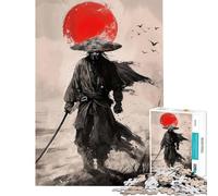 Rompecabezas de 1000 Piezas para Adultos La Venganza del Shogun Juego Educativo desafío Juguete Juego práctico antiestrés Regalo Divertido (tamaño 38x26cm)