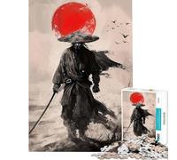Rompecabezas de 1000 Piezas para Adultos La Venganza del Shogun Juguetes adictivos para Cultivar la Paciencia Juego Educativo Actividades Familiares Obra de Arte Regalo Ideal (Tamaño 38x52cm)