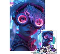 Rompecabezas de 1000 Piezas para Adultos League of Legends Juguete Intelectual Juego Familiar patrón de Montaje Excelentes Regalos y Juguetes (tamaño 50x75cm)