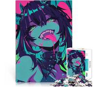 Rompecabezas de 1000 Piezas para Adultos Lengua de Vampiro Competición de Velocidad de Manos Colección de Artistas, Bellas Artes 38x26cm