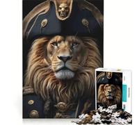 Rompecabezas de 1000 Piezas para Adultos Leones Piratas Divertido Juegos para Toda la Familia Regalos para Amigos y Familiares 38x52cm