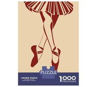 Rompecabezas De 1000 Piezas para Adultos Les Danseurs American Ballet Festival Rompecabezas para Adultos Juegos Relajantes Desafío Difícil Reducción del Estrés Regalos 38x26cm/1000pcs