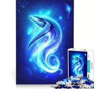 Rompecabezas de 1000 Piezas para Adultos: Leviatán Celestial, Juegos relajantes, desafiantes y de Gran dificultad, cumpleaños 38x52cm