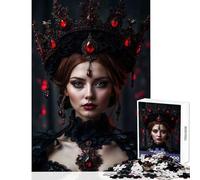 Rompecabezas de 1000 Piezas para Adultos Lilith Reina del Infierno Juguetes antiestrés Regalo de cumpleaños Juego Educativo Interesante reducción del estrés tamaño 50x75cm