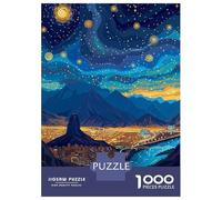Rompecabezas De 1000 Piezas para Adultos Lima, Peru Cityscape at Night Rompecabezas para Adultos Juegos Divertidos Regalo De Cumpleaños Diversión En Casa Actividades, 70x50cm/1000pcs