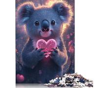 Rompecabezas de 1000 Piezas para Adultos | Lindos Rompecabezas de Koalas | Rompecabezas de 1000 Piezas para Juegos educativos, decoración del hogar (75 x 50 cm)
