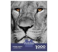 Rompecabezas De 1000 Piezas para Adultos Lion King Face Poster Rompecabezas para Adultos Juegos Familiares Difícil Oferta Difícil como Regalo para Toda La Familia 70x50cm/1000pcs