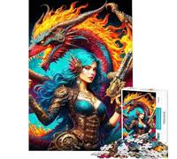 Rompecabezas de 1000 Piezas para Adultos Llamas del Destino Rompecabezas para Adultos Juguetes antiestrés Vacaciones en casa Matar el Tiempo Ayuda a ejercitar el Cerebro (tamaño 50x75cm)