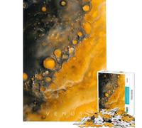 Rompecabezas de 1000 Piezas para Adultos Llanuras Volcánicas de Venus Juego de ingenio Juguetes adictivos para Cultivar la Paciencia Regalo Divertido para Mujeres (tamaño 38x52cm)