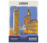 Rompecabezas De 1000 Piezas para Adultos London Big Ben Travel (2) Rompecabezas para Adultos Juegos Relajantes para La Diversión Familiar Interacción Entre Padres E Hijos 70x50cm/1000pcs