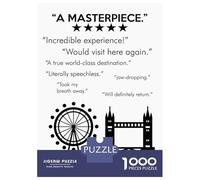 Rompecabezas De 1000 Piezas para Adultos London Masterpiece Rompecabezas para Adultos Juegos Relajantes Difícil Oferta Difícil como Regalo para Toda La Familia 52x38cm/1000pcs