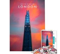 Rompecabezas de 1000 Piezas para Adultos Londres Juegos educativos Juguetes didácticos Regalos de cumpleaños una Obra de Arte tamaño 38x52cm