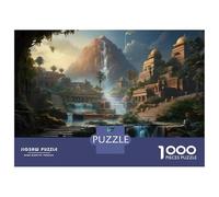 Rompecabezas De 1000 Piezas para Adultos Lost City of Gold Rompecabezas para Adultos Juegos Divertidos Pero Divertidos Y Humorísticos Desafiantes De Completar 38x26cm/1000pcs